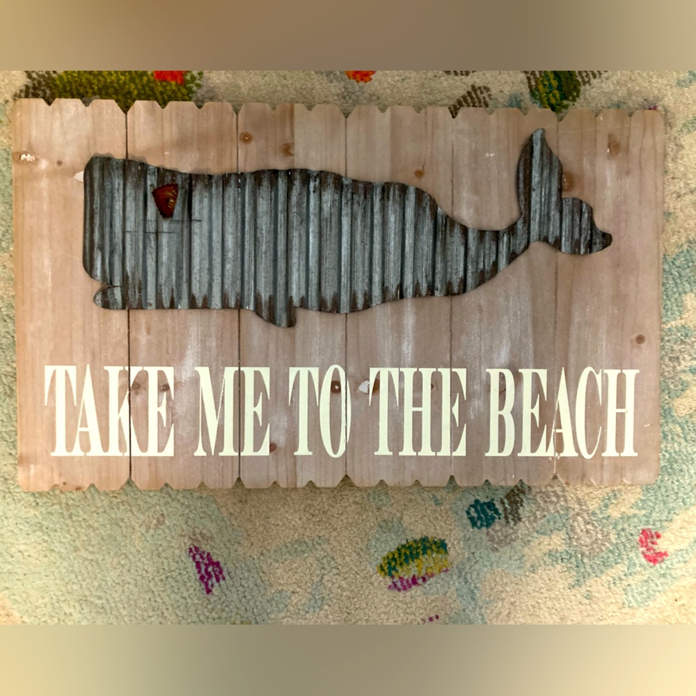 Whale 3d decor